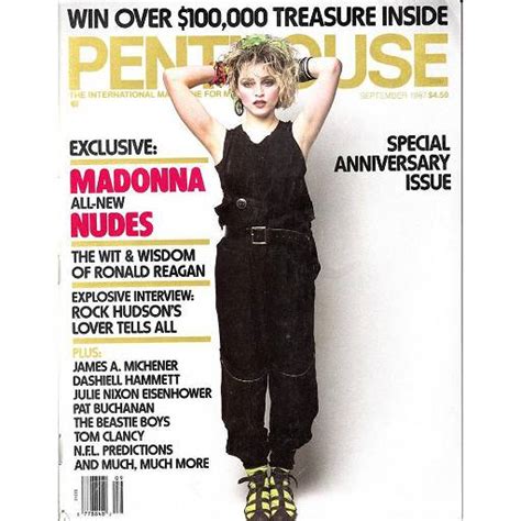 penthouse magazine madonna|Penthouse Magazine September 1991 Madonna .